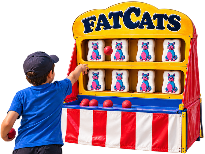 BBQ Catering Fat Cats Carnival Game Toronto