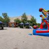 Full Court Basketball Inflatable Game - BBQ Catering Oakville