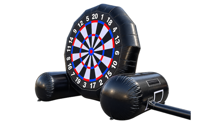 BBQ Catering Inflatable Soccer Dart Board Toronto