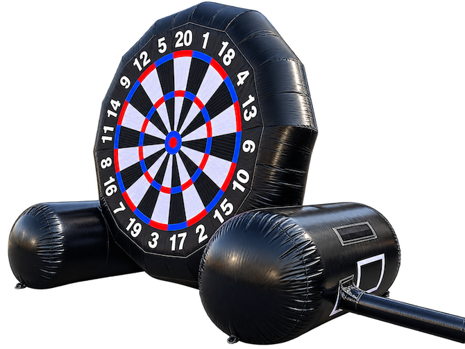 BBQ Catering Inflatable Soccer Dart Board Toronto