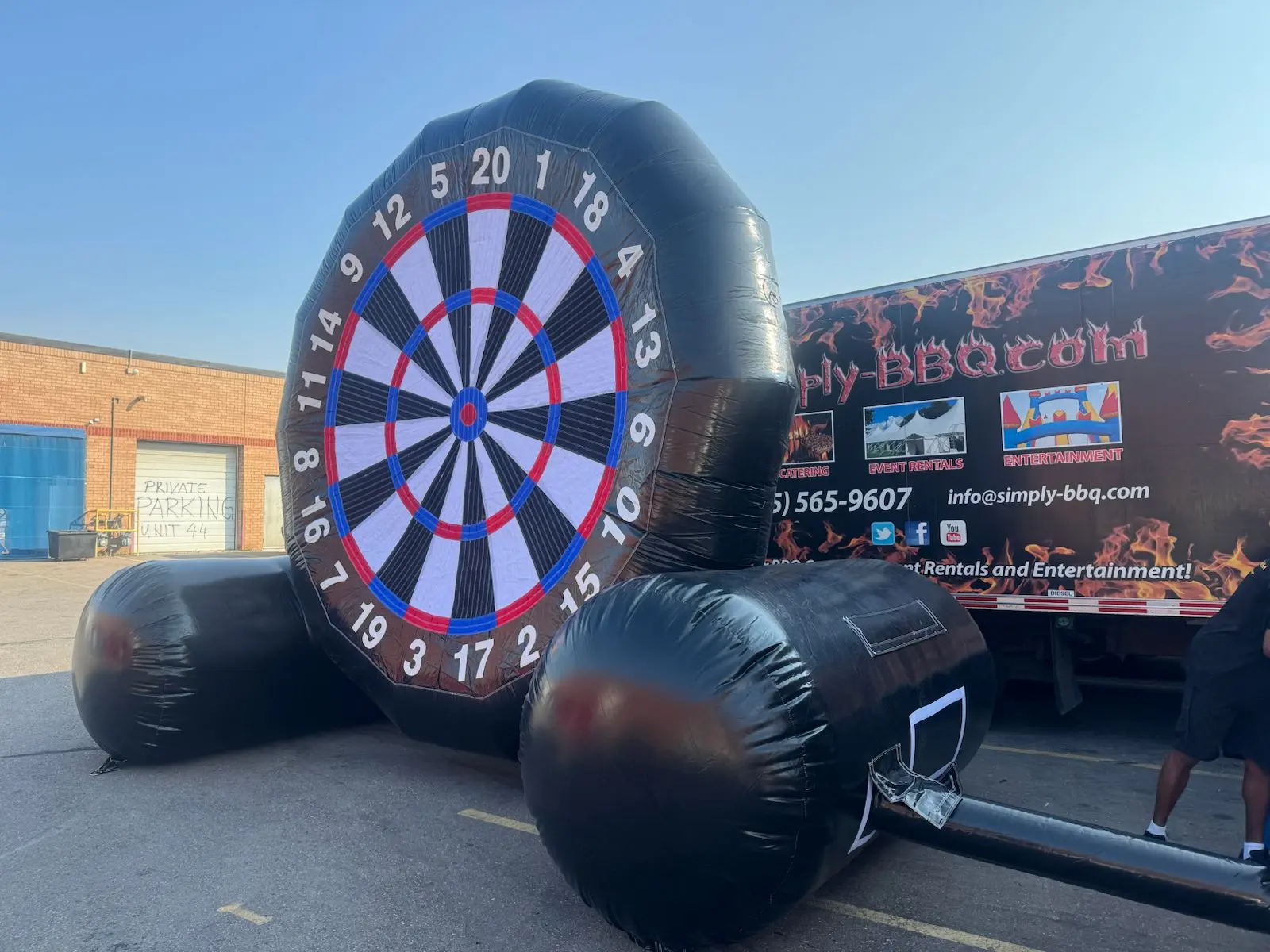 Inflatable Dart Game