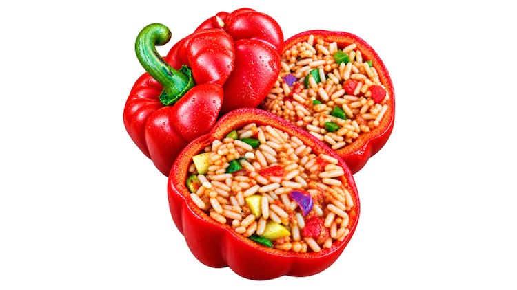 BBQ Catering Toronto Stuffed Bell Peppers With Rice Vegetarian Options