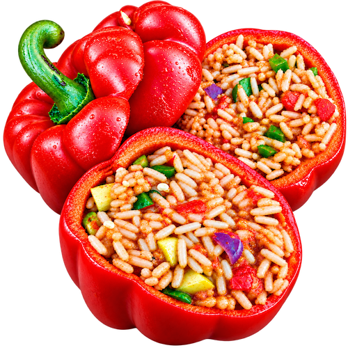 BBQ Catering Stuffed Bell Peppers and Vegetarian Options!