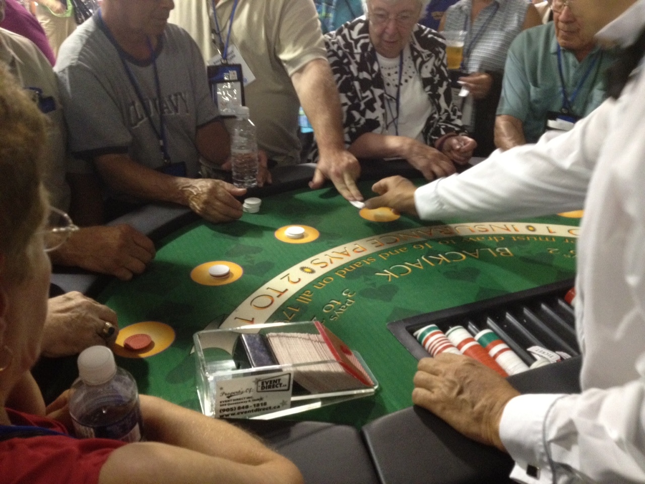 BlackJack Tables Simply BBQ Catering