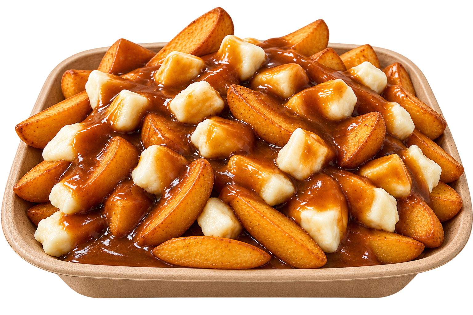 Potato Wedge Poutine