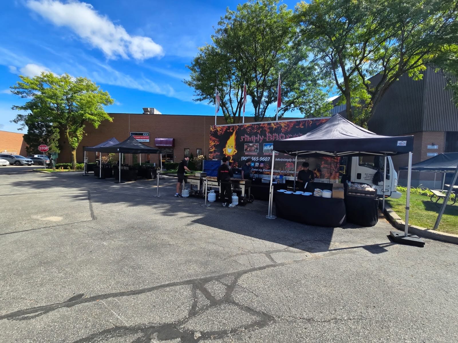 Simply BBQ Corporate Set Up